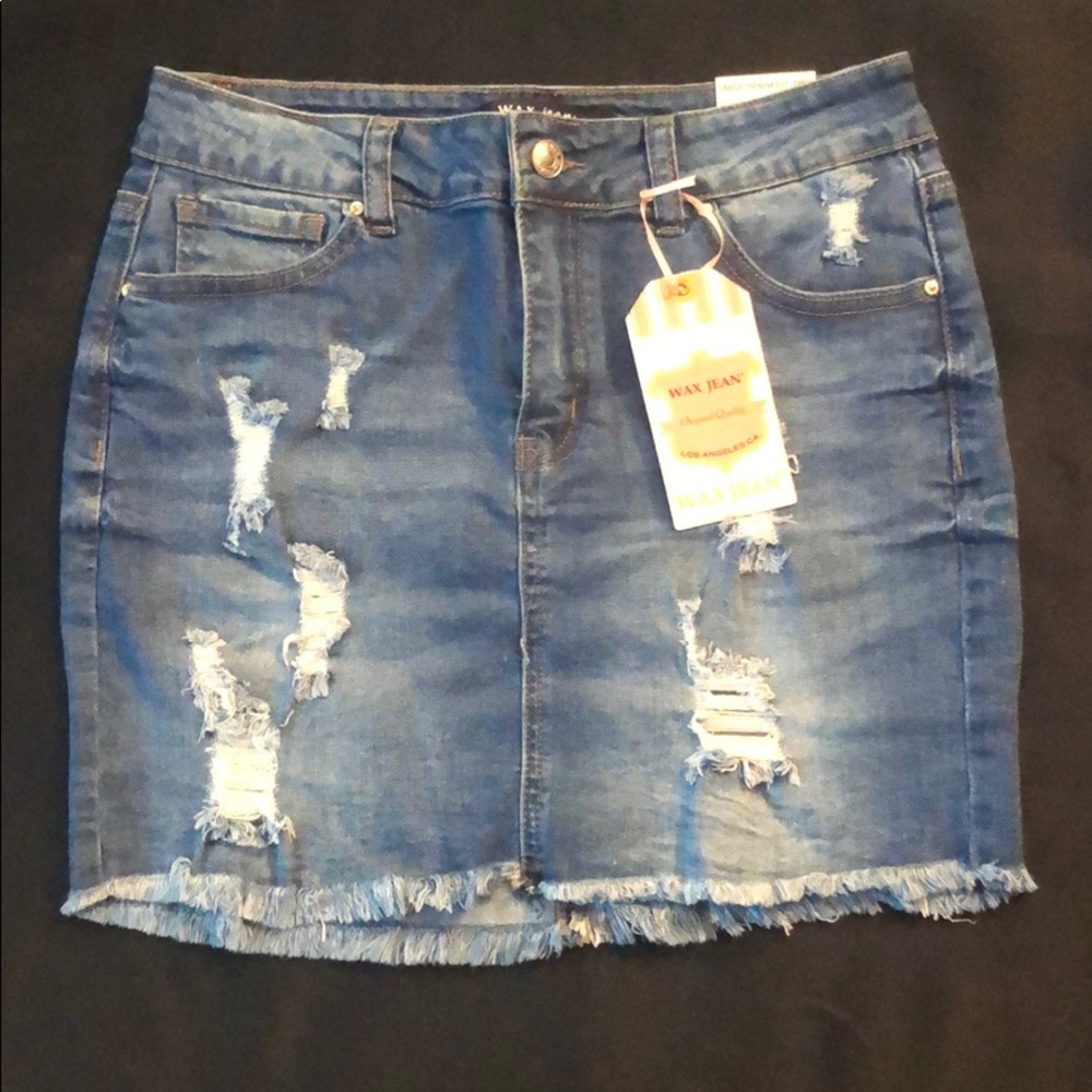 Jean skirt